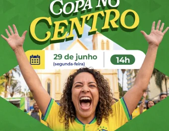 Jundiaí terá transmissão do jogo da Seleção em telão gigante nesta segunda-feira, 29 de junho, na Praça da Matriz, no Centro