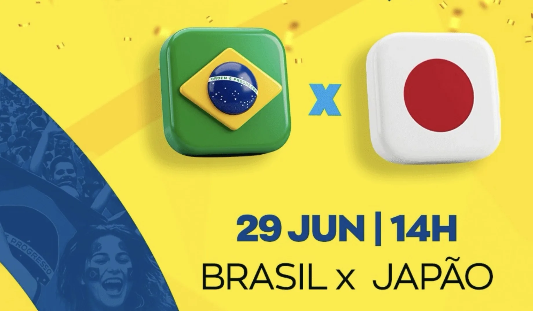 Itapevi abre a Arena Hexa para Brasil x Japão nesta segunda-feira, 29 de junho, com portões a partir das 12h e bola rolando às 14h