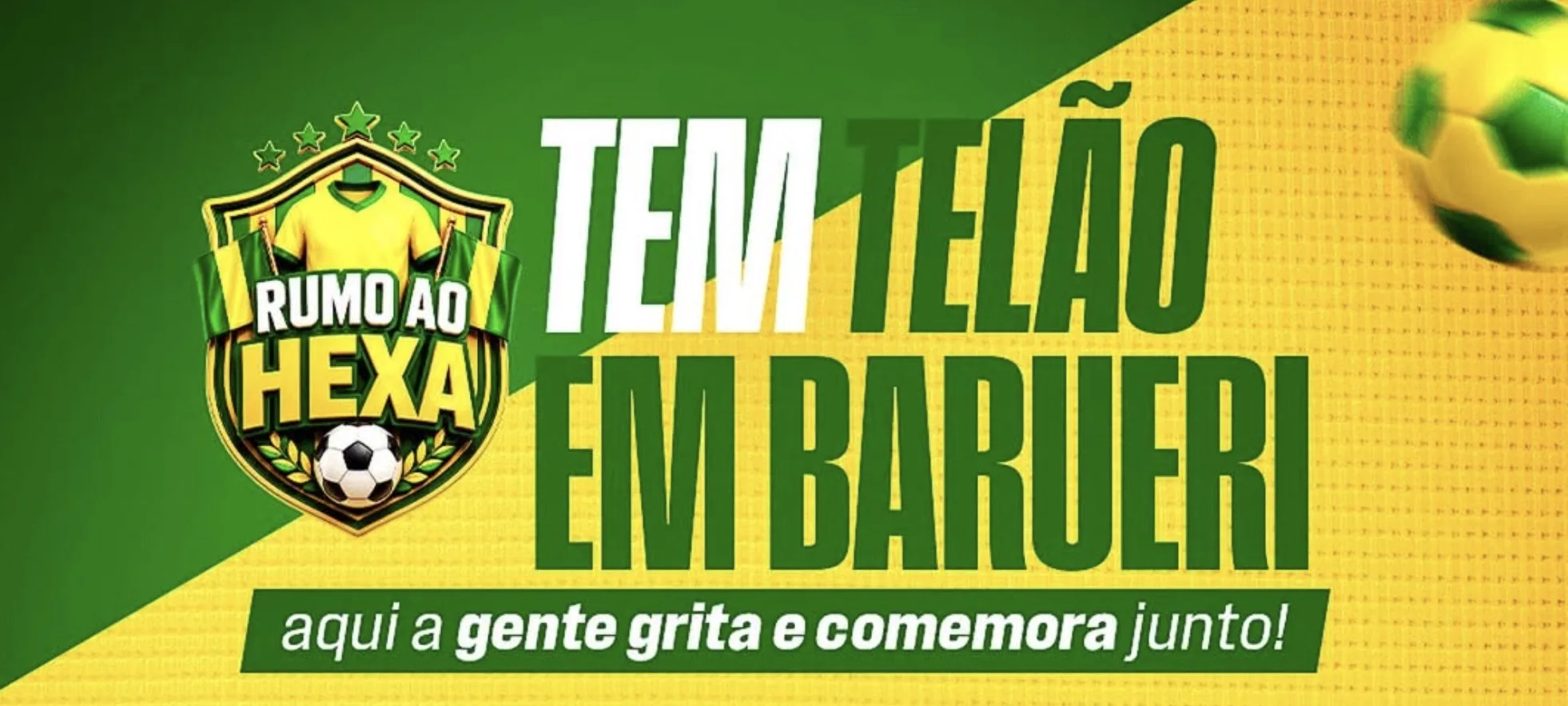 Barueri terá telão para Brasil x Japão em frente ao Ginásio José Corrêa