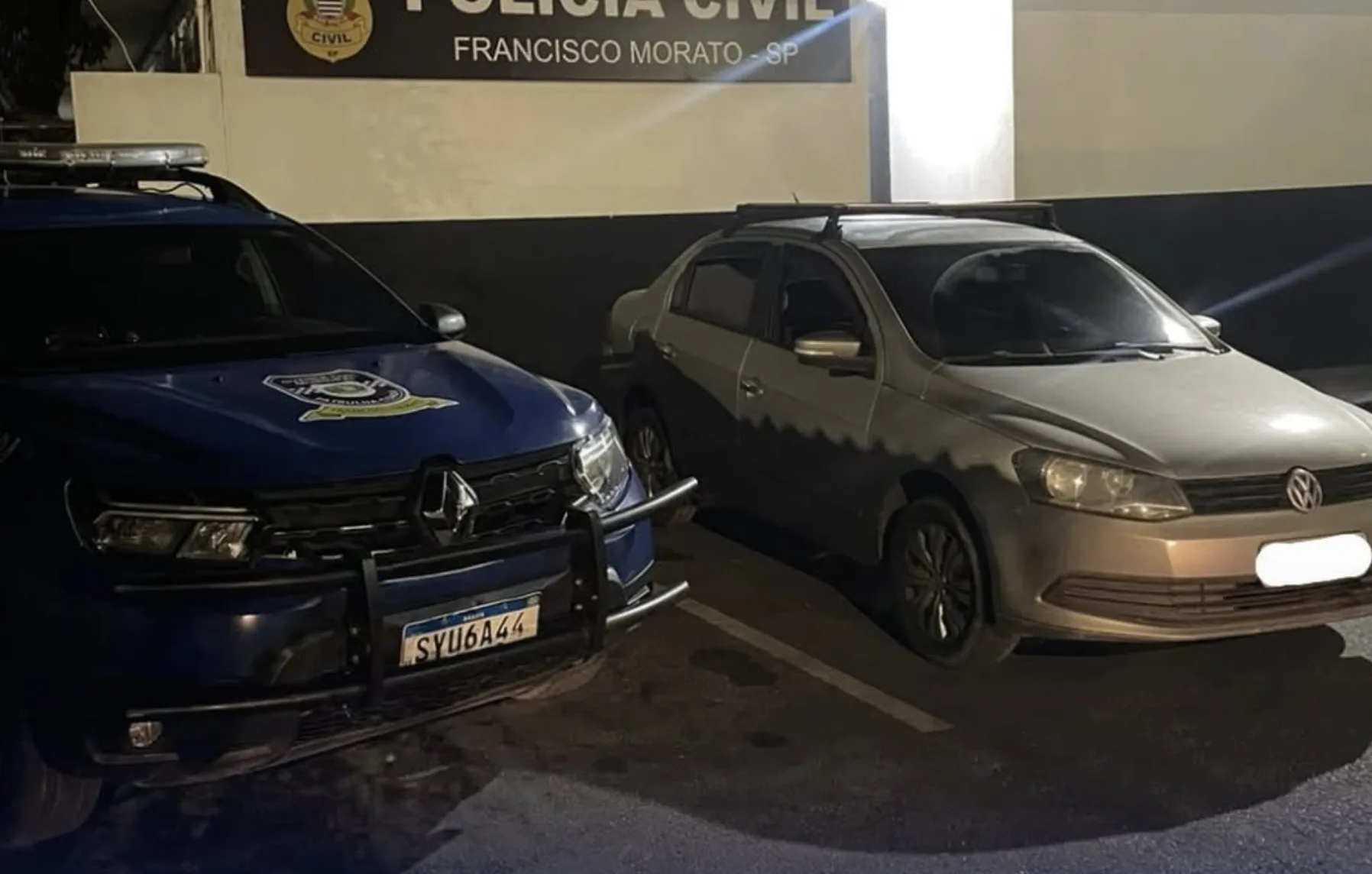 GCM de Francisco Morato recupera VW/Voyage roubado durante patrulhamento preventivo