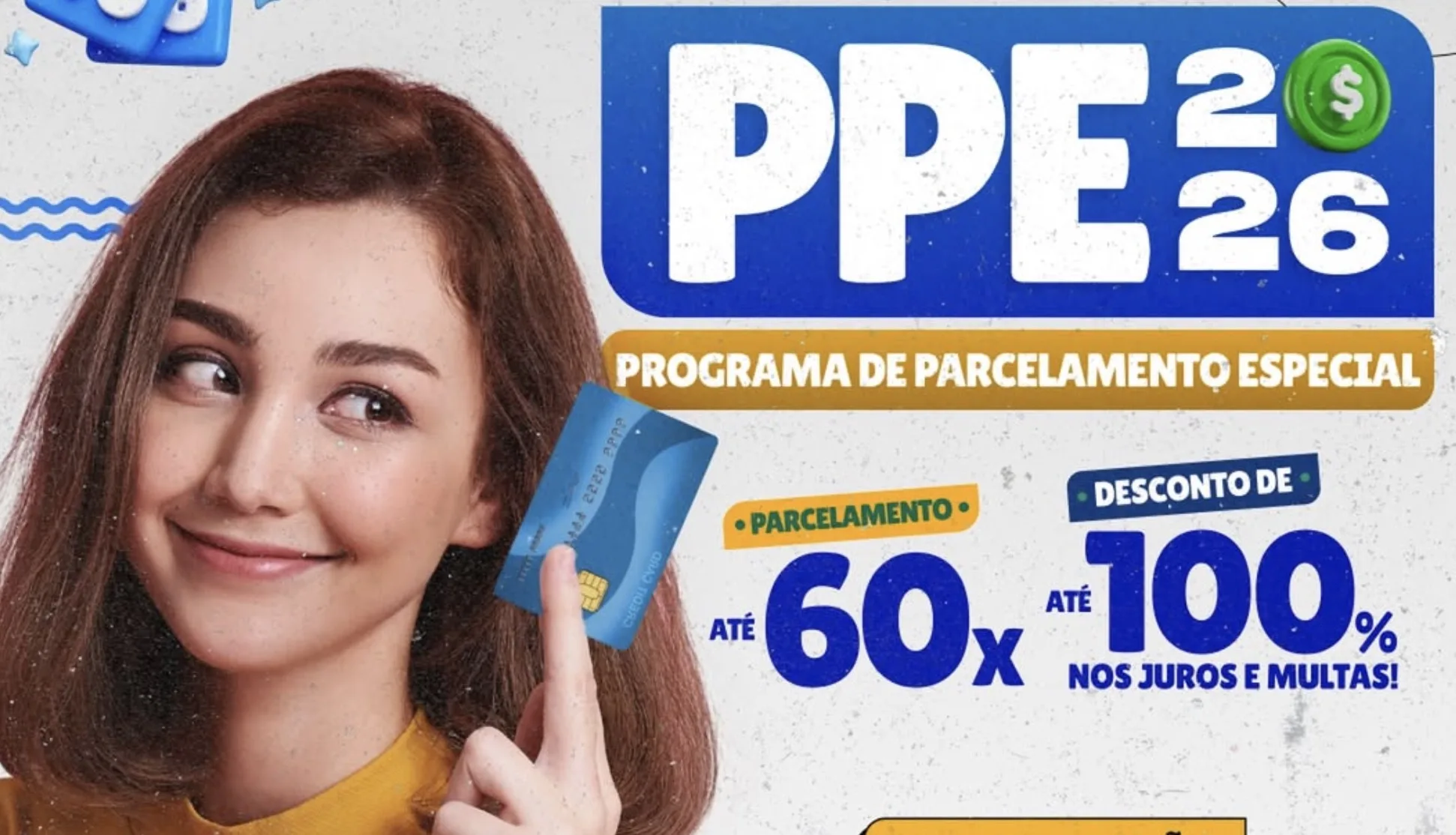 Jandira abre adesão ao PPE 2026 para parcelar débitos municipais em até 60 vezes