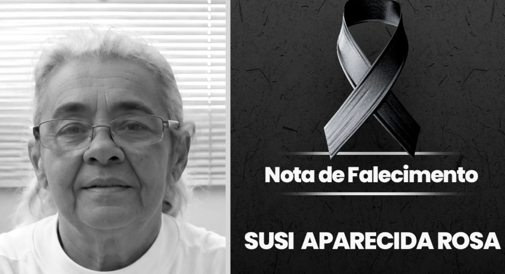 Nota de pesar da Prefeitura de São Roque relembra a trajetória de Susi Aparecida Rosa, servidora aposentada que dedicou 32 anos ao serviço público