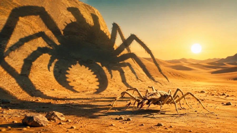 Conhecida por correr rapidamente e ter mandíbulas enormes, a aranha-camelo vive em regiões áridas, caça outros artrópodes e continua cercada por lendas que a ciência já desmentiu.