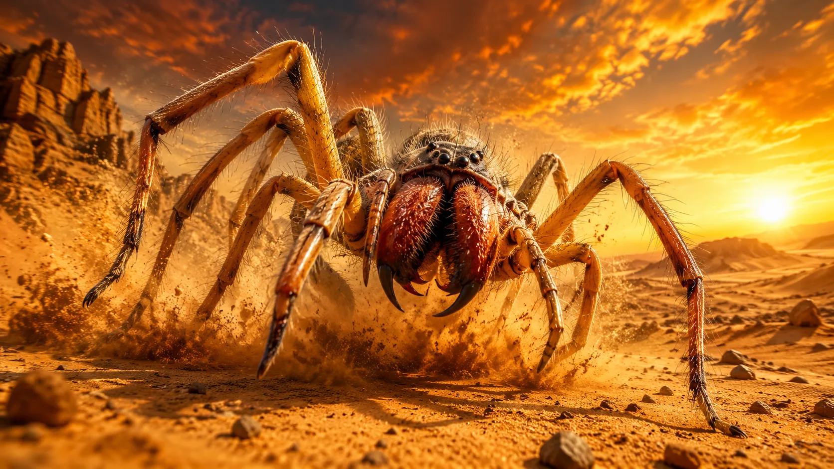 Ela não é uma aranha de verdade: entenda por que a aranha-camelo confunde tanta gente