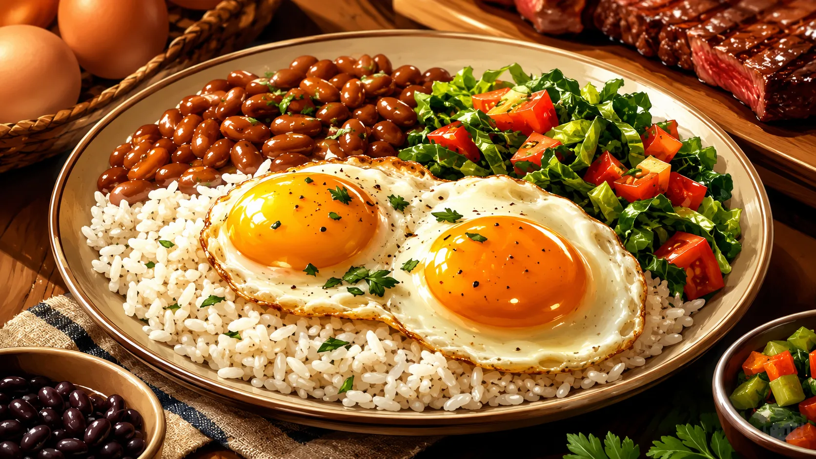 Você gosta de arroz com ovo? Especialistas revelam por que os benefícios dessa popular combinação brasileira voltou ao centro da discussão sobre alimentação