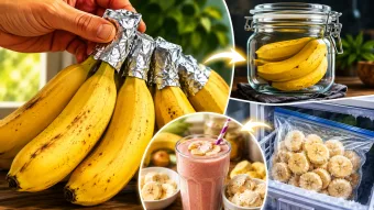 Conservar bananas por mais tempo: o segredo simples com papel-alumínio que ganhou destaque nas cozinhas