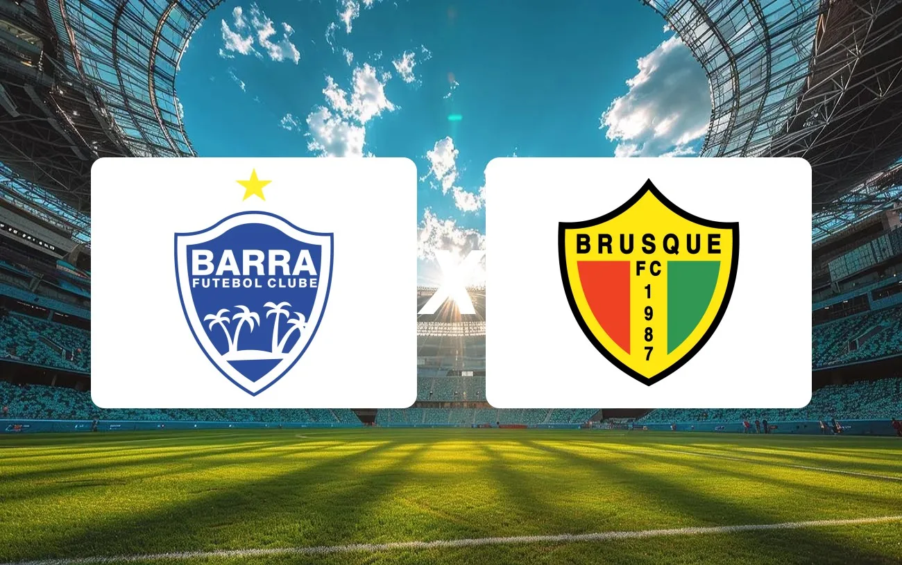 Barra x Brusque Onde Assistir, horário e palpite: duelo catarinense movimenta rodada decisiva da Série C