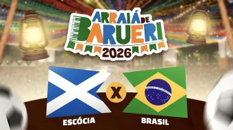 Arraiá Barueri terá Brasil x Escócia, Lucy Alves e fogos: veja que horas começa cada atração nesta quarta-feira (24/06/2026)