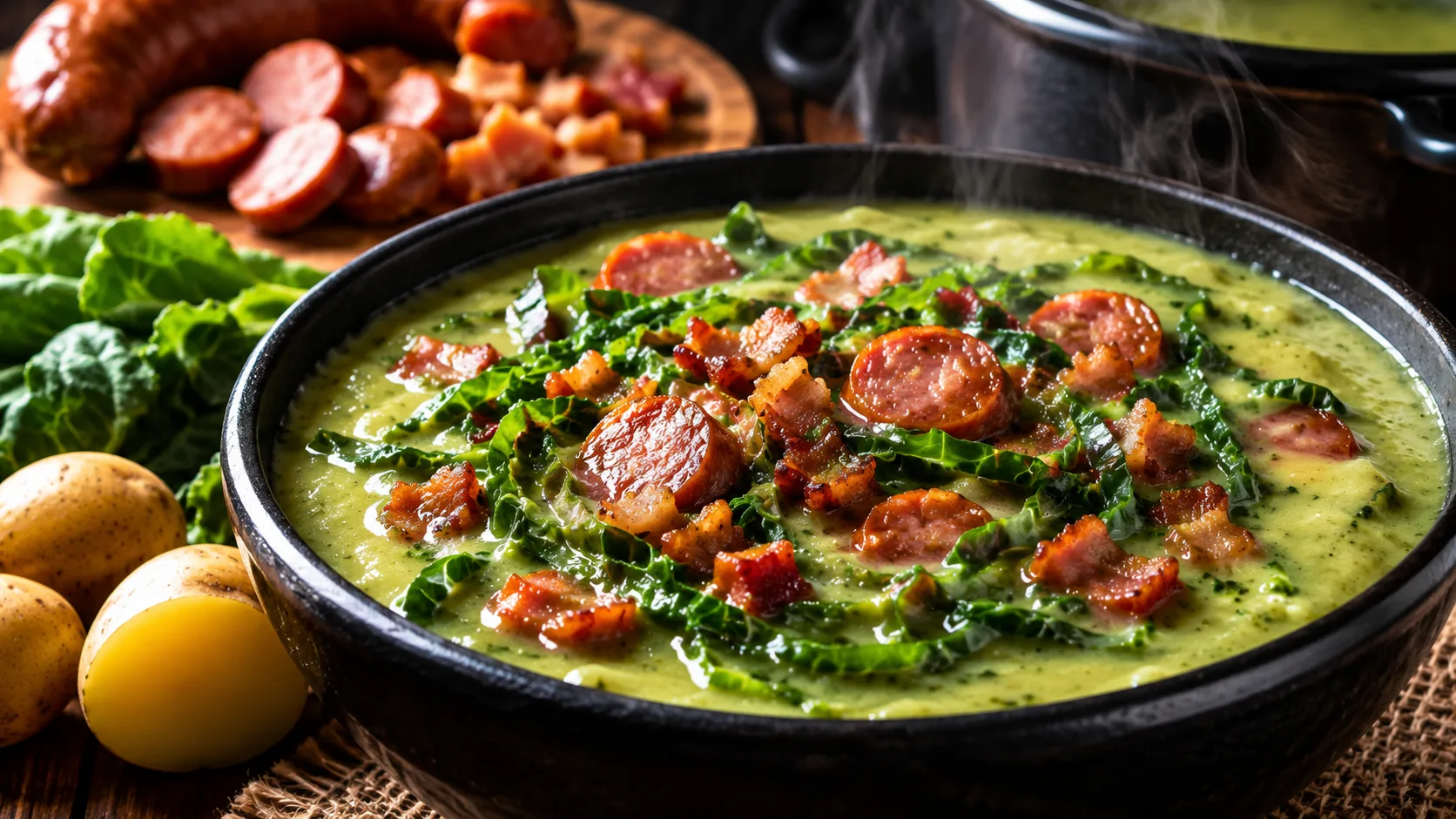 Receita de caldo verde perfeito existe: veja os segredos para acertar a textura