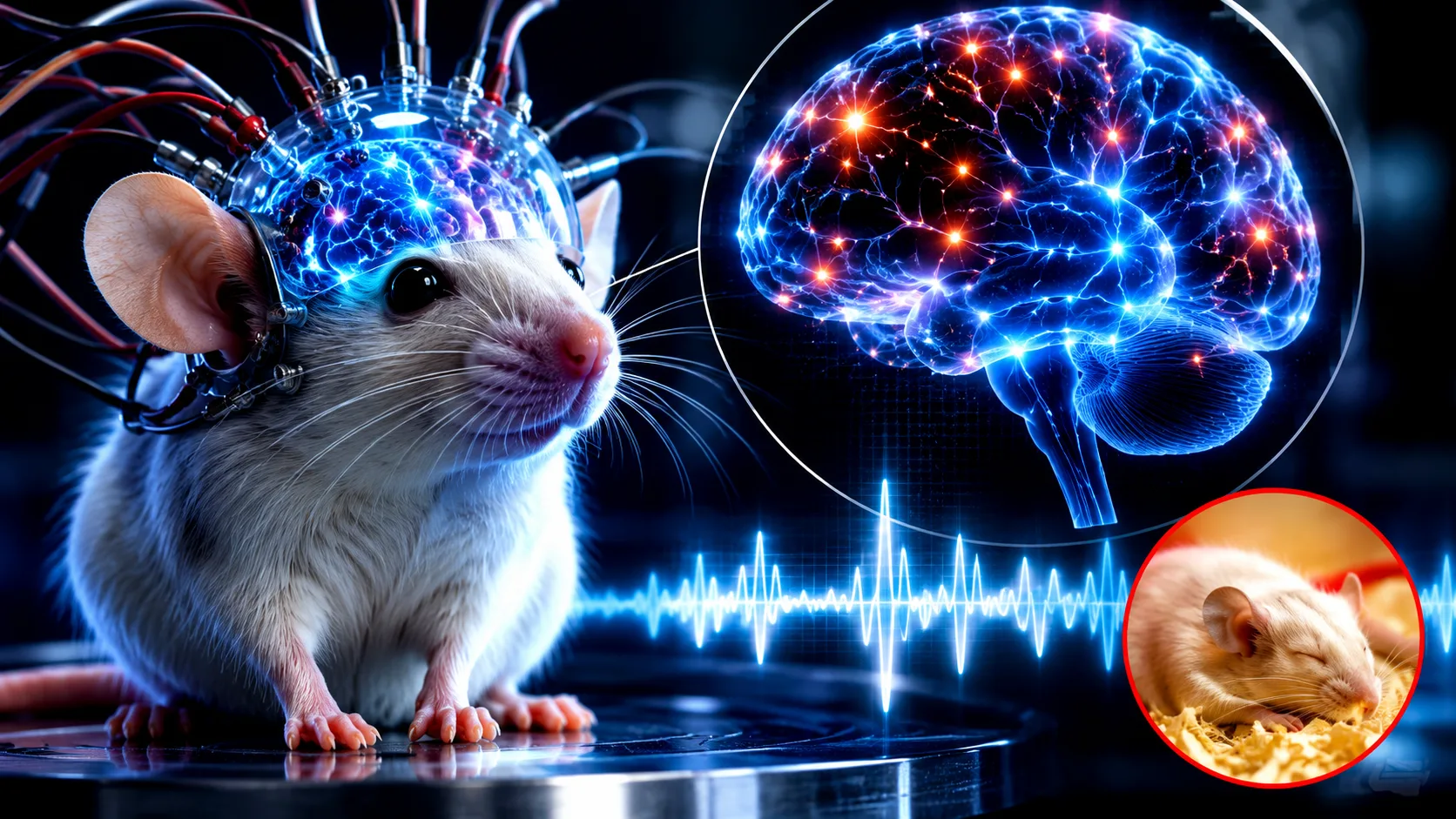 É possível descansar o cérebro sem dormir? Cientistas reproduzem parte dos efeitos do sono profundo em cérebro de animais acordados