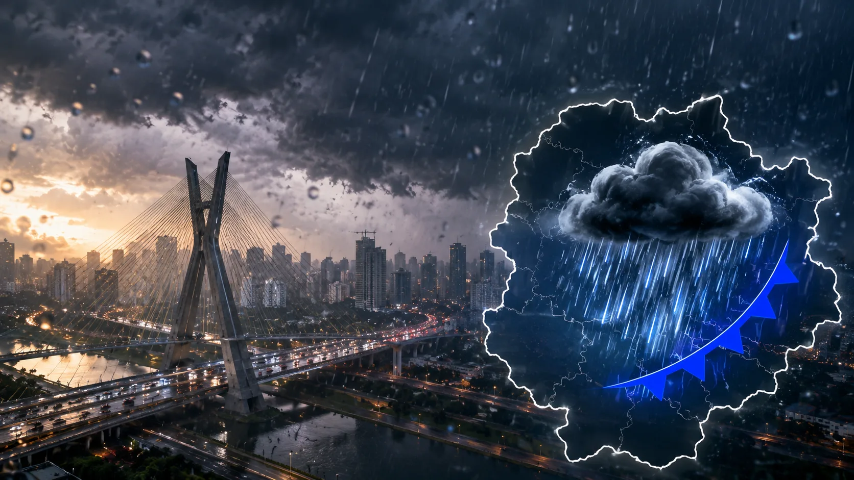 Previsão do Tempo para São Paulo: frente fria deve provocar chuvas e mudança no clima