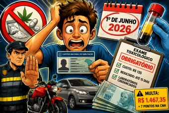 Nova regra da CNH já está valendo: quem ignorar pode enfrentar multa de R$ 1.467
