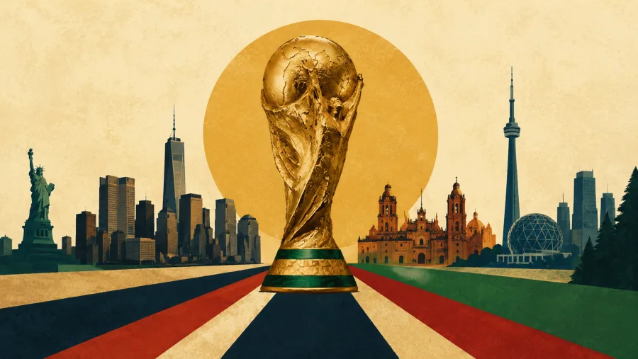 Pela primeira vez com três países-sede, a Copa de 2026 terá cerimônias de abertura em México, Canadá e Estados Unidos antes dos jogos inaugurais do torneio.