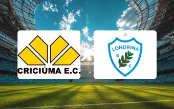 Criciúma x Londrina Onde Assistir, horário e palpite: Série B coloca favoritismo catarinense à prova na 12ª rodada