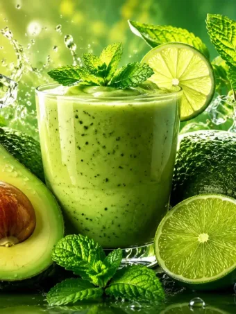 Abacate com Limão e Hortelã: a bebida que ajuda a emagrecer e refresca