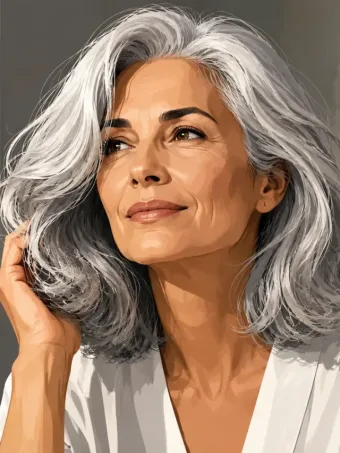Cabelo grisalho pode revelar mais sobre a saúde do que se imaginava