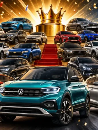Volkswagen T-Cross está perdendo a liderança? Veja a lista dos SUVs mais vendidos no Brasil