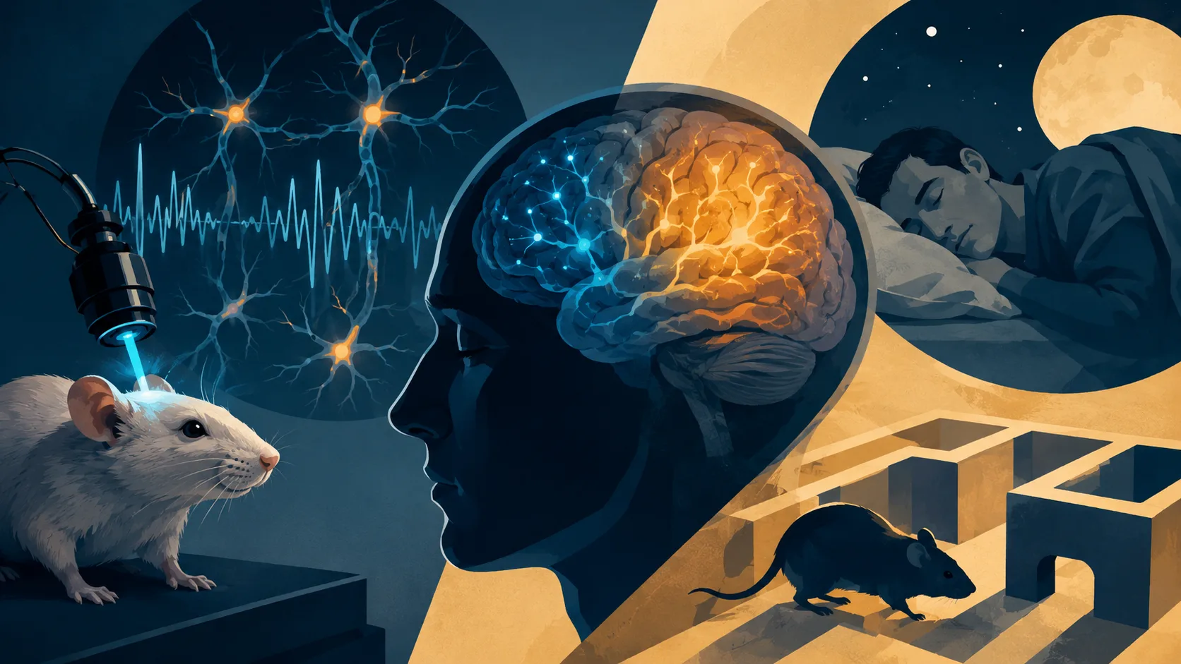 Cientistas fizeram o cérebro descansar sem dormir: Conheça a descoberta que intrigou a neurociência