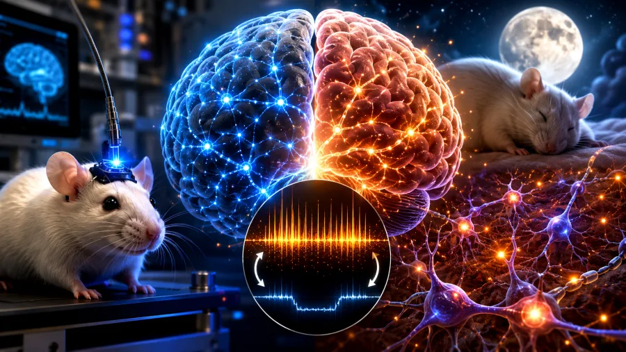 O estudo observou redução de sinais de fadiga e preservação da memória após privação de sono, ampliando o entendimento sobre a recuperação cerebral.