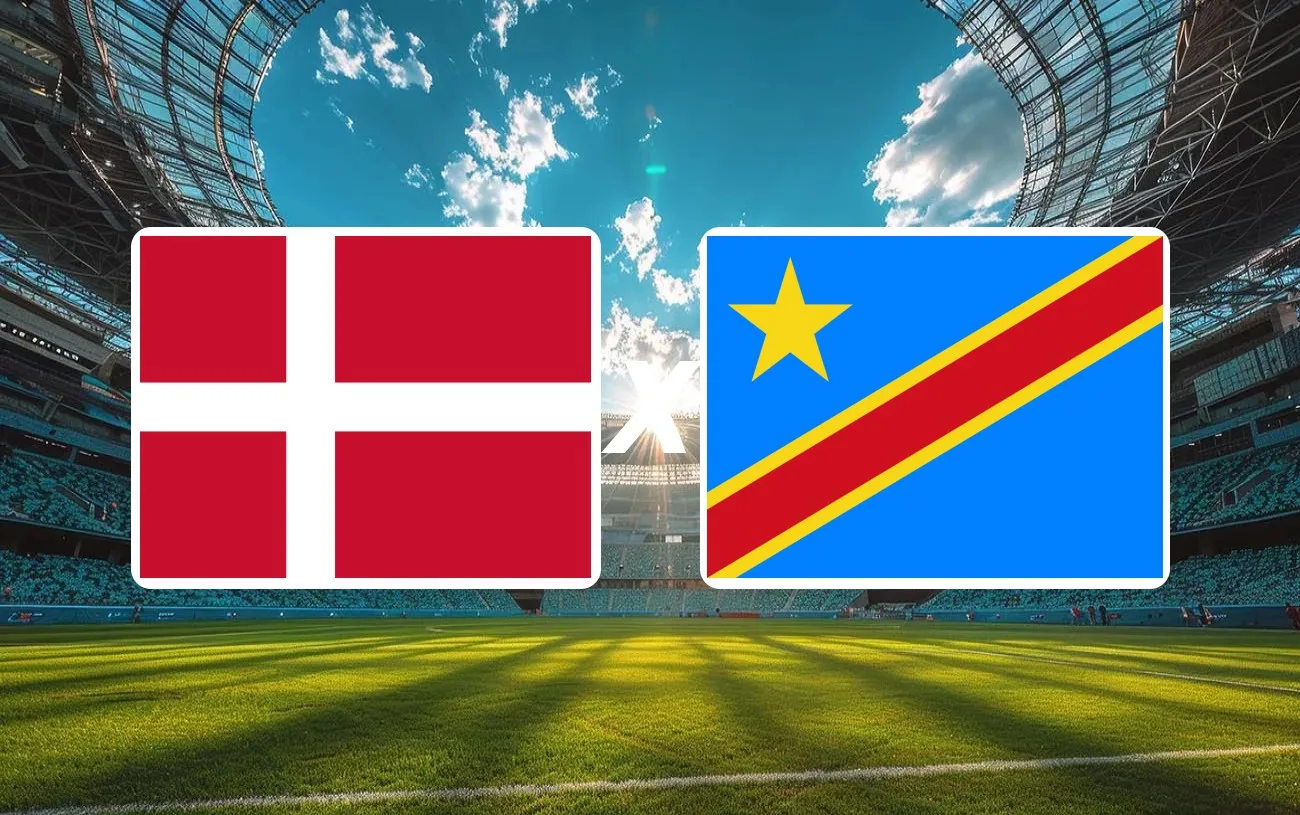 Dinamarca x RD Congo Onde Assistir, horário e o que vale o amistoso que encerra a preparação para a Copa do Mundo de 2026