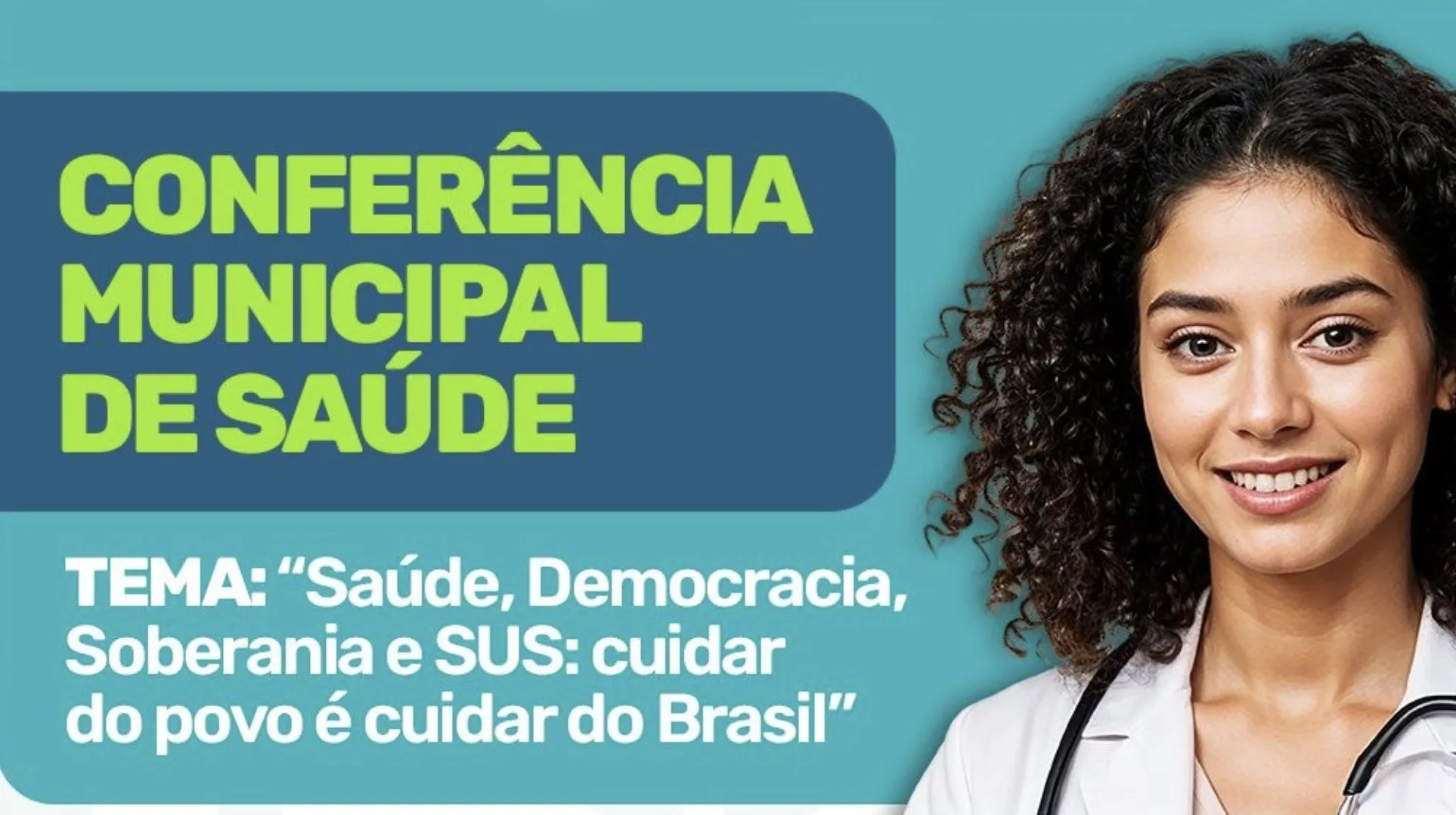 Conferência Municipal de Saúde acontece em 3 de julho em Pirapora do Bom Jesus