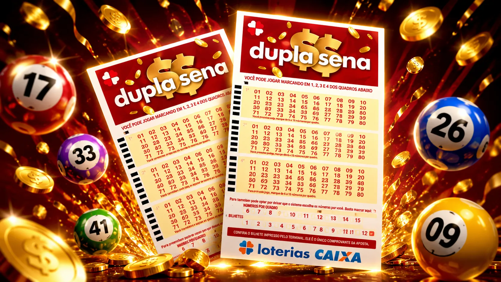 Dupla Sena 2966: Resultado e números sorteados dia 05/06/2026: acumulou prêmio de R$ 2,8 milhões e próximo sorteio acontece na segunda-feira