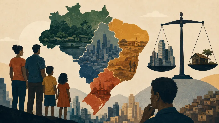 Pesquisa que analisou 79 macrorregiões mostra que o custo para manter um padrão mínimo de qualidade de vida varia fortemente entre diferentes partes do país.
