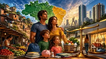 Quanto custa viver sem apertos no Brasil? Estudo revela salários que surpreendem até quem ganha bem