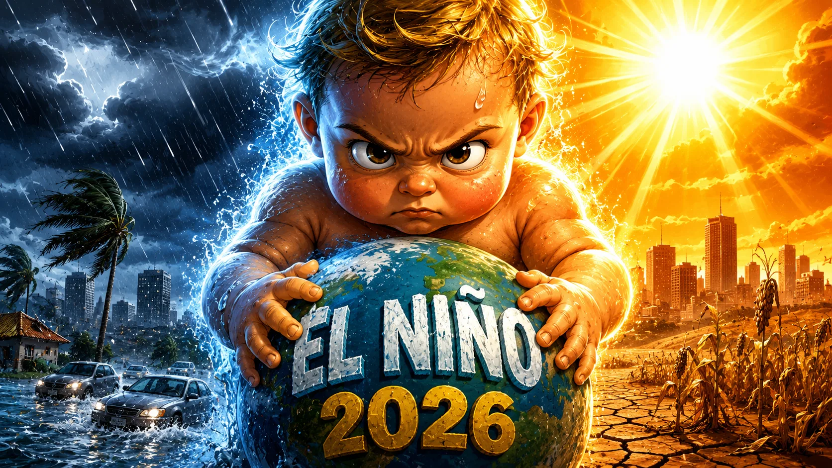 El Niño 2026 no Brasil começa oficialmente hoje e alerta climático coloca mundo em atenção; veja o que pode mudar