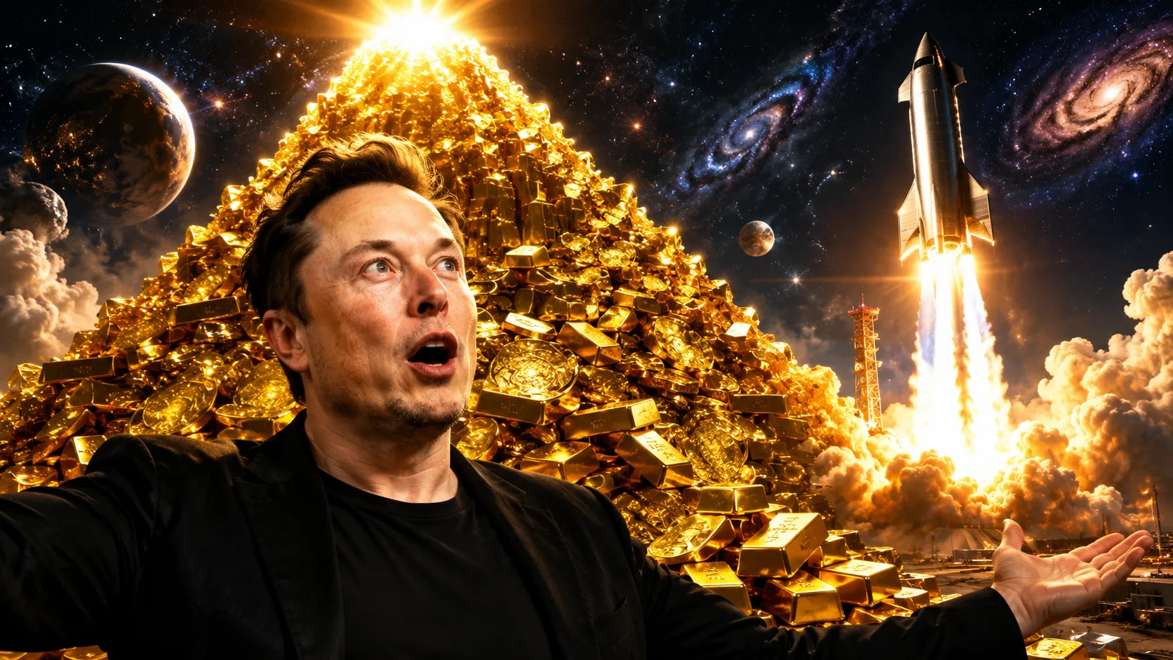 Elon Musk virou o primeiro trilionário do mundo: Fortuna de Musk dispara após IPO histórico da SpaceX