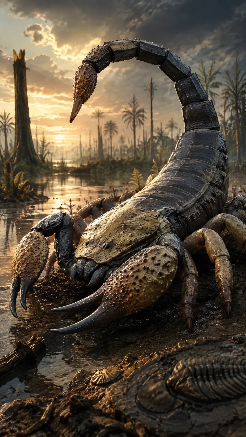 Cientistas descobrem escorpião gigante maior que um cachorro