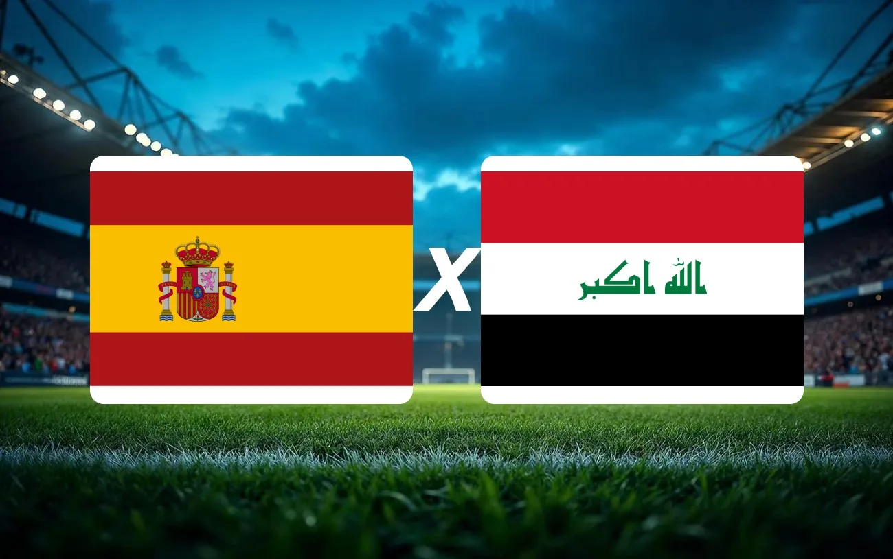 Espanha x Iraque Onde Assistir, horário e palpite: amistoso reúne seleções classificadas para a Copa do Mundo