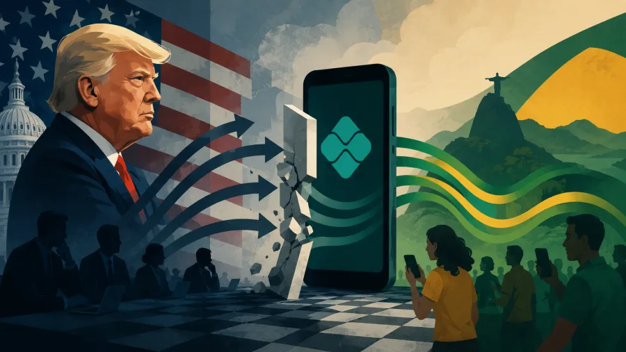 Especialistas apontam que o sucesso do sistema brasileiro, a disputa com empresas americanas e o avanço de projetos internacionais de pagamentos ajudam a explicar o interesse da gestão Trump pelo PIX.