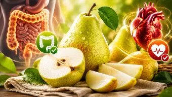 Nem banana nem maçã: a fruta cheia de fibras que ajuda o intestino e protege o coração é a pera