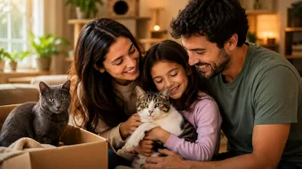 Metade dos gatos chega aos lares sem ser comprada: números mostram uma mudança na adoção de animais no Brasil