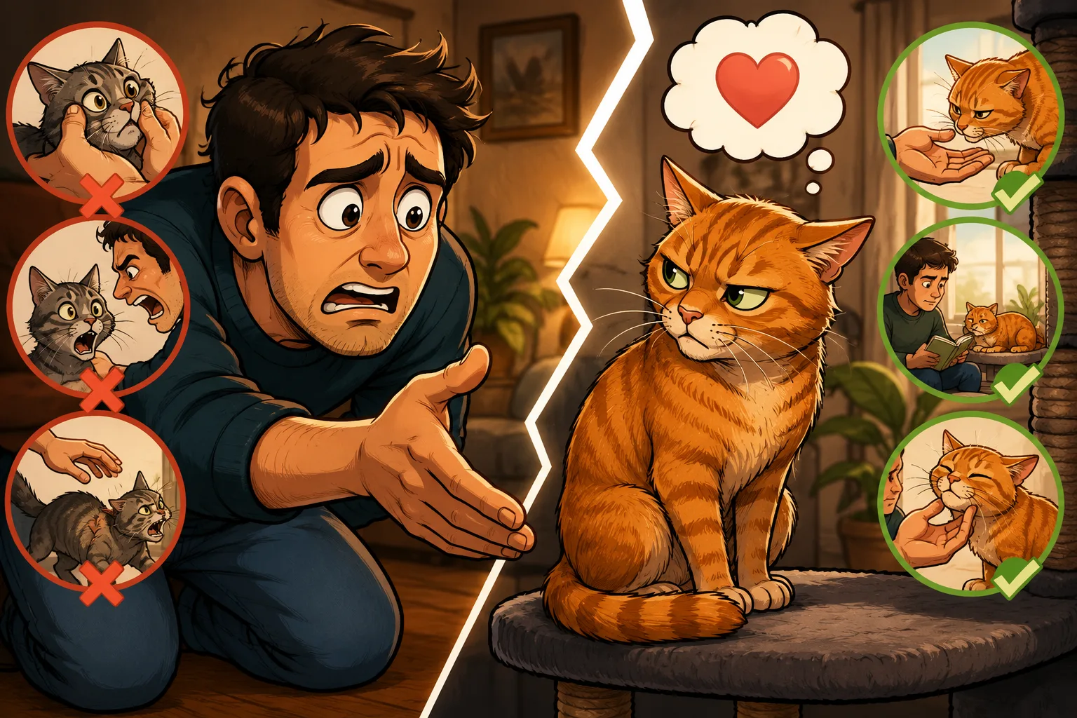 Como fazer um gato confiar em você? Veja as dicas dos adestradores para um felino adorar sua companhia