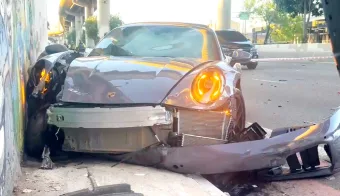 Fábio Giga perdeu o controle do Porsche por causa da pista? O que a polícia revelou após o acidente em SP
