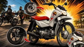 Honda Pop 110i 2027 estreia com novos freios, rodas inéditas e preço de R$ 10.588