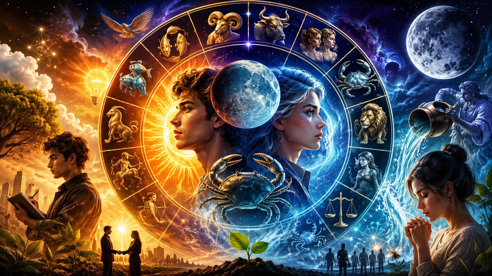 Horóscopo de Hoje (04/06/2026): Lua em Aquário muda o clima astral e traz reviravoltas, oportunidades e reflexões