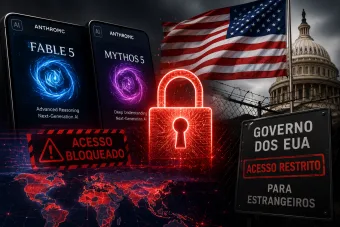 EUA bloqueiam acesso global a novas IAs Fable 5 e Mythos 5 da Anthropic e ampliam disputa sobre segurança nacional