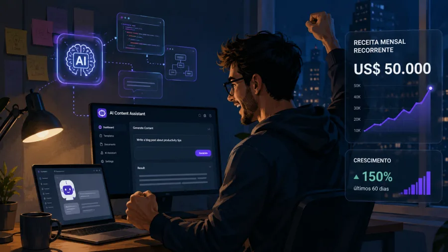 O caso destaca o avanço do chamado Vibe Coding, modelo em que desenvolvedores utilizam ferramentas de IA para acelerar a criação de produtos digitais sem depender exclusivamente da programação tradicional.