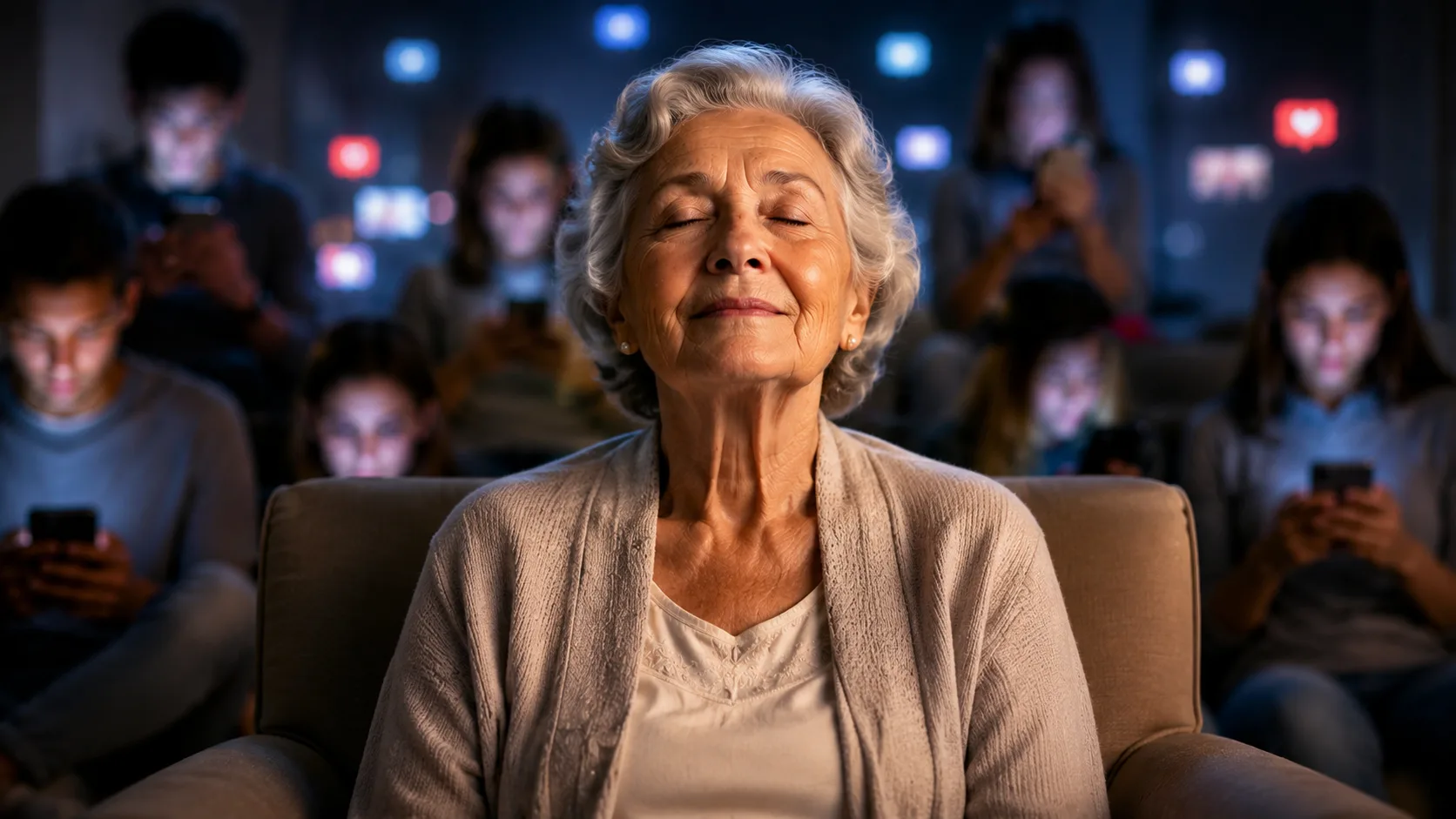 Psicologia aponta que pessoas entre 55 e 75 anos lidam melhor com o silêncio do que gerações mais jovens