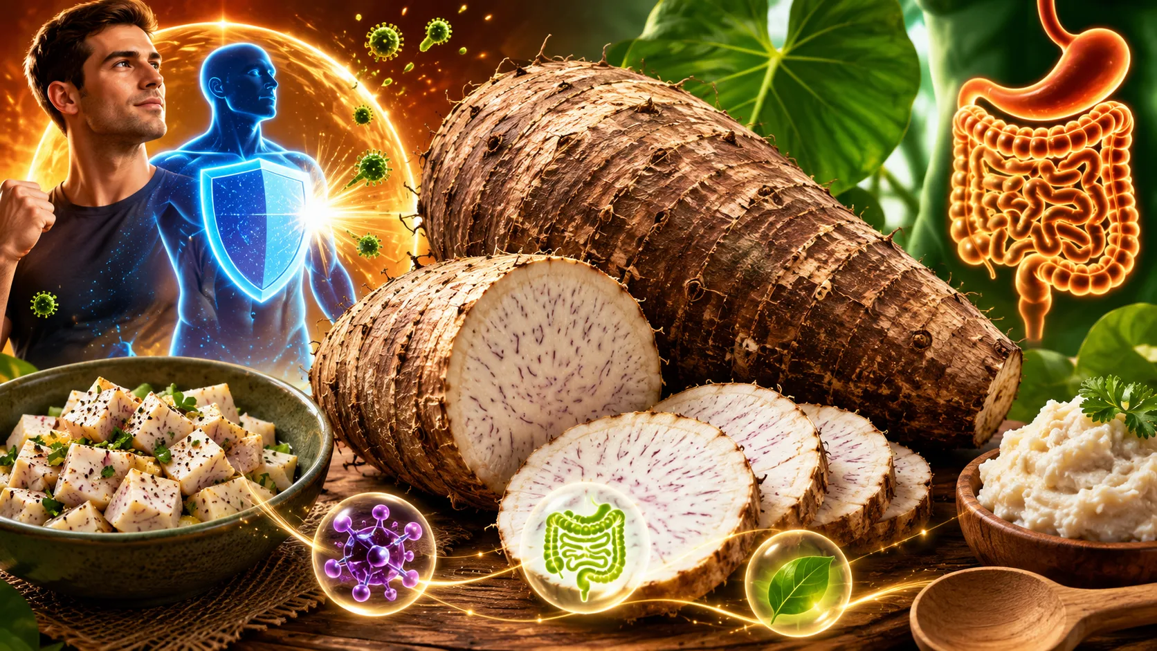 Conheça os benefícios do Inhame: Alimento reúne nutrientes que ajudam a compor uma alimentação equilibrada