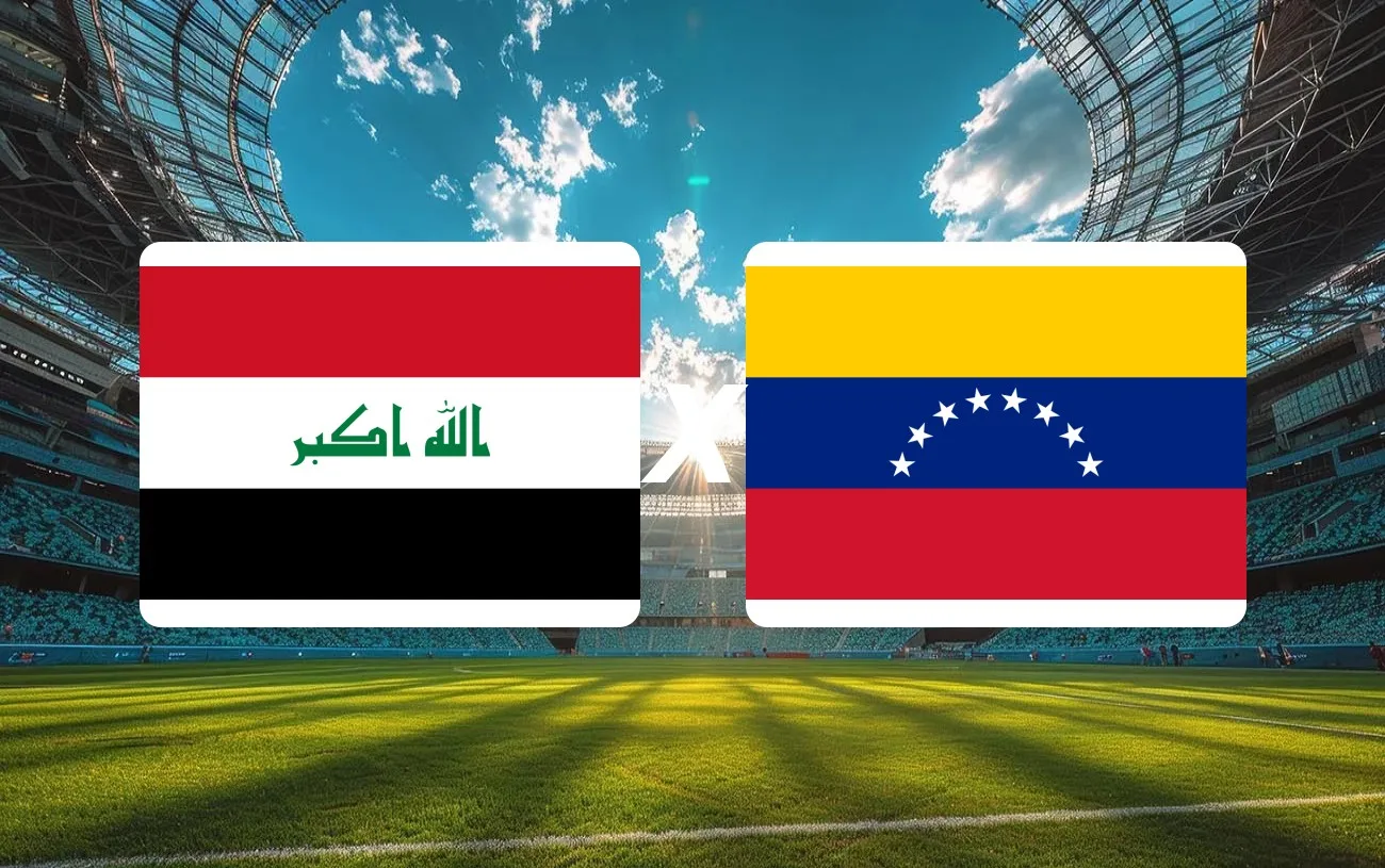 Iraque x Venezuela Onde Assistir, horário e palpite: amistoso encerra preparação para a Copa do Mundo de 2026