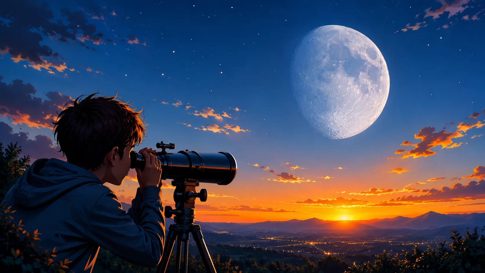 Que lua estamos hoje? 7 de junho de 2026, a Lua está na fase Quarto Minguante, com cerca de 56% de iluminação