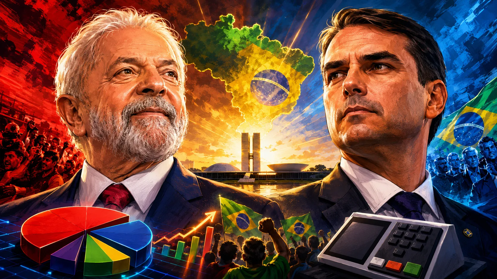 Pesquisa Presidente 2026: os números que redesenham a disputa entre Lula e Flávio