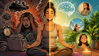 Meditação ganha espaço na saúde mental e se torna aliada no controle da ansiedade