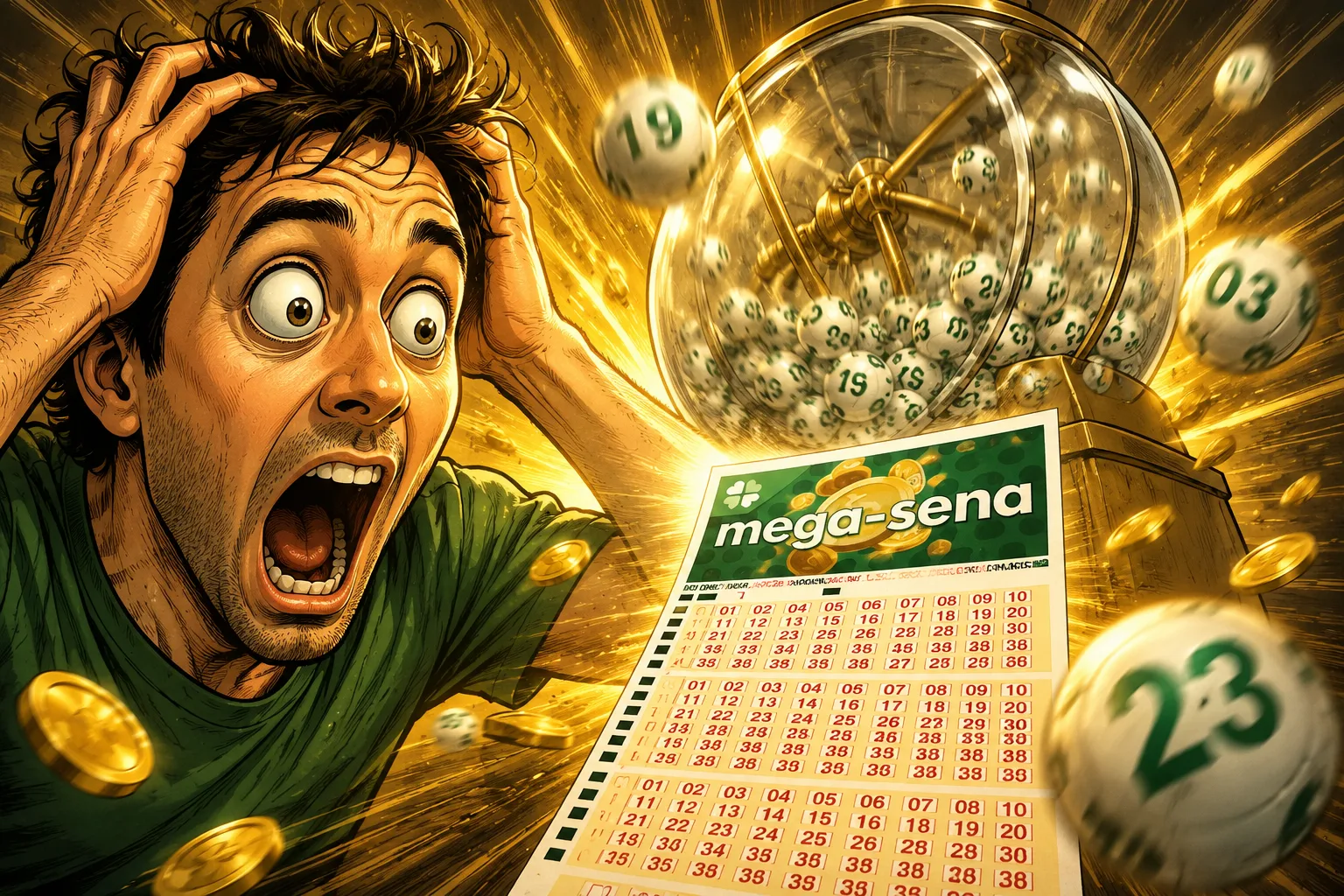 Mega-Sena hoje: Sorteio do concurso 3016 tem prêmio de R$ 3,5 milhões; veja quando sai o resultado nesta terça 09/06/2026
