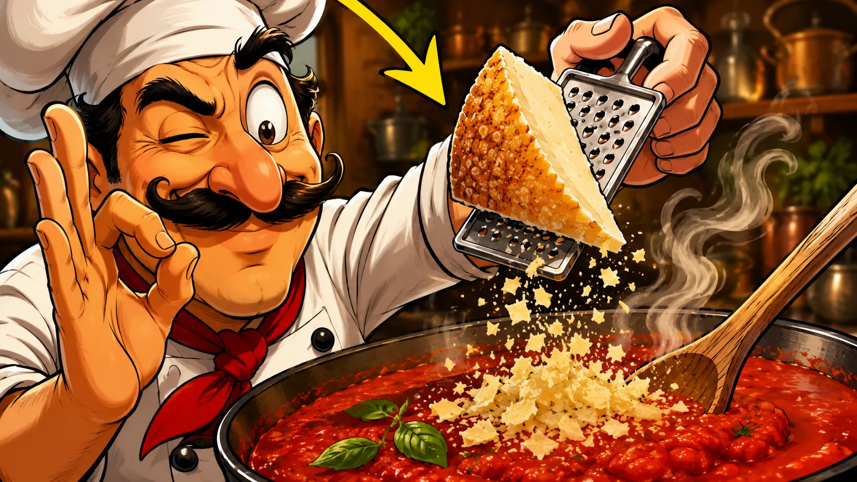 Casca de parmesão no molho de tomate funciona mesmo? Conheça o segredo dos grandes cozinheiros italianos