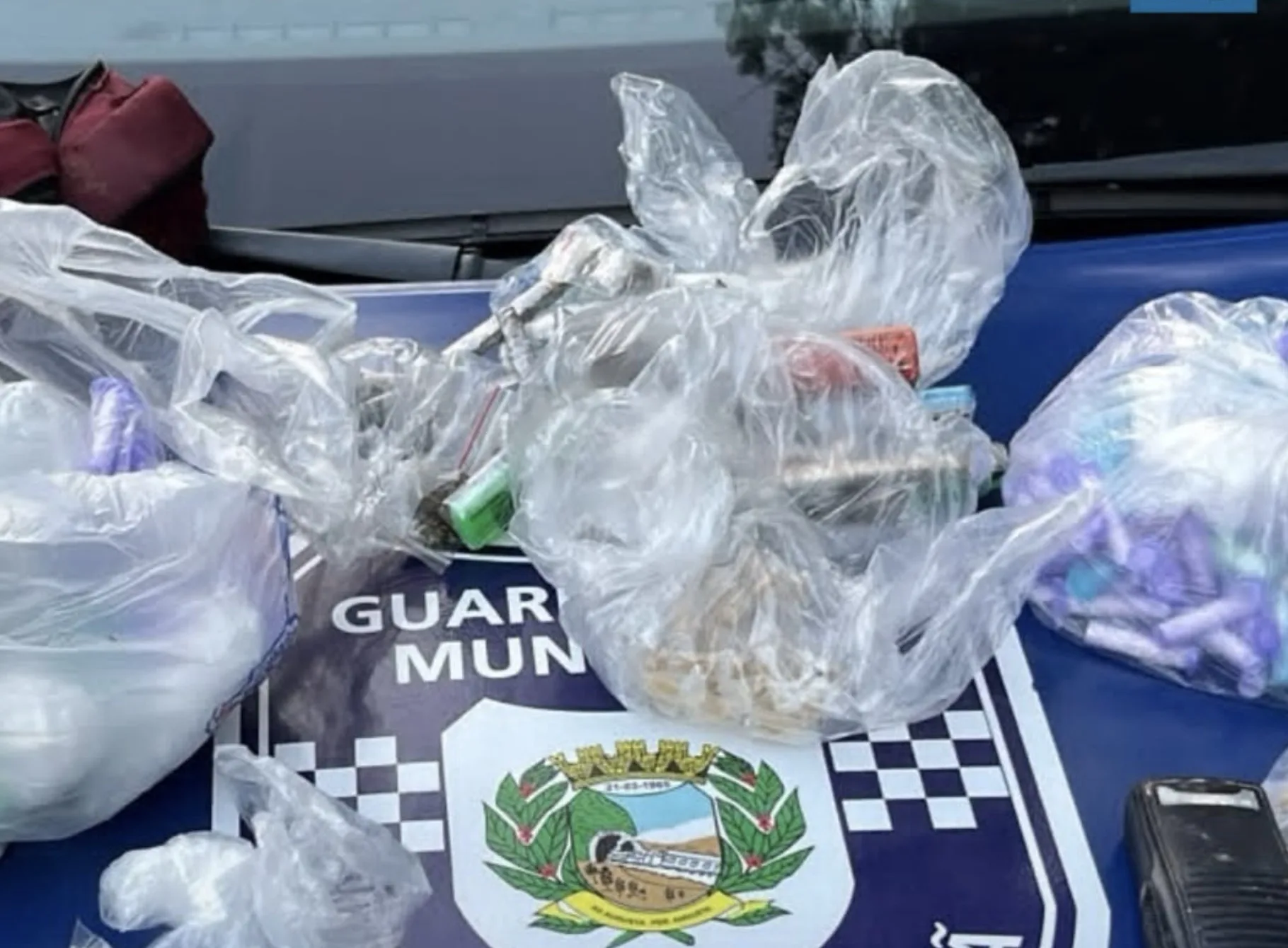 GCM de Francisco Morato prendeu quatro suspeitos por tráfico no bairro Casa Grande durante a Operação Impacto Alta Visibilidade, realizada com forças de segurança de SP